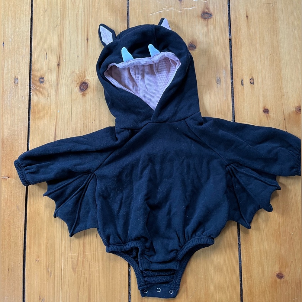 Baby Bat Halloween Costume worn once very cute and cozy 3-6 months